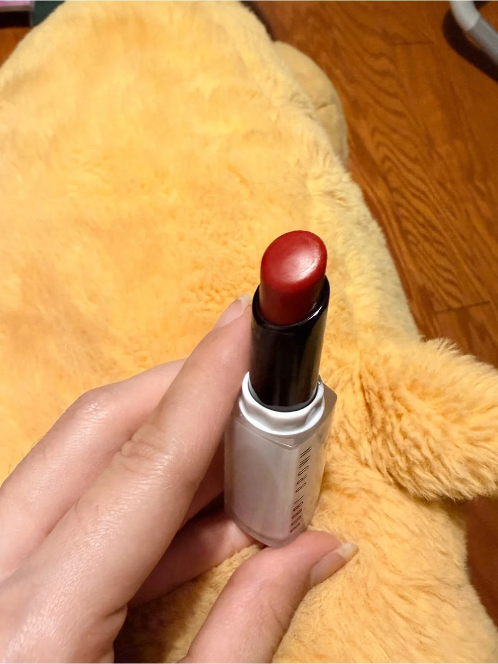 Bobbi Brown Red Lipstick Extra Lip Tinted Balm with Plumping - Bare Raspberry